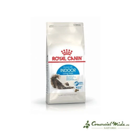 Pienso ROYAL CANIN FELINE INDOOR LONG HAIR 4Kg - Imagen 2