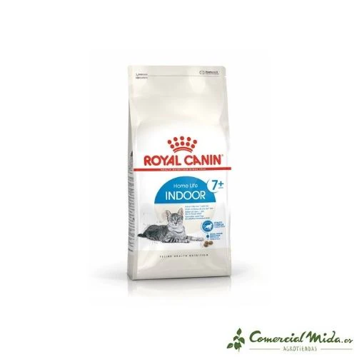 Pienso ROYAL CANIN INDOOR 7+ para Gatos de Interior de 7 a 12 Años - Imagen 2