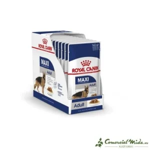 Carne en Salsa ROYAL CANIN ADULT MAXI WET Perros Adultos Grandes 10x140gr