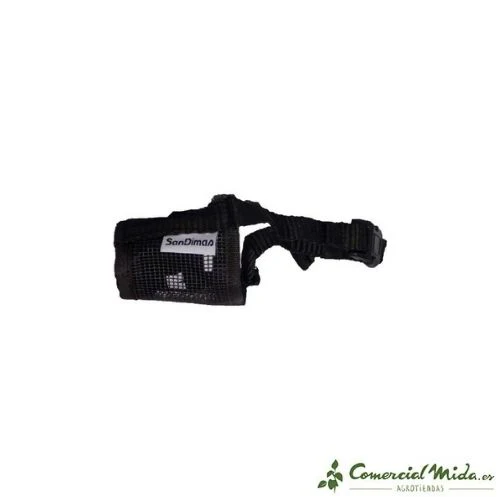 Bozal Negro Nylon SAN DIMAS para Perros (Varias Tallas)