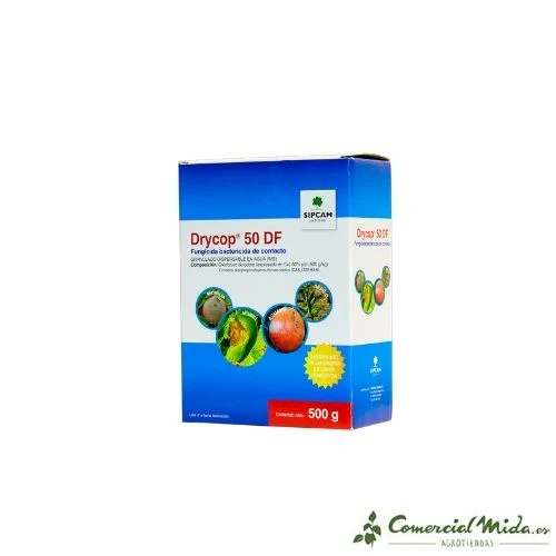 Fungicida SIPCAM Jardín Drycop 50 DF Preventivo de Contacto - Imagen 3