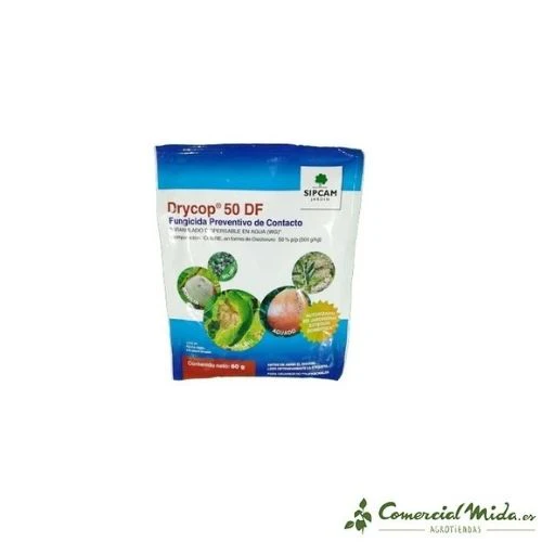 Fungicida SIPCAM Jardín Drycop 50 DF Preventivo de Contacto