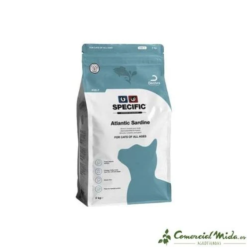 Alimento Sin Gluten SPECIFIC Atlantic Sardine FQD-F para Gatos - Imagen 3