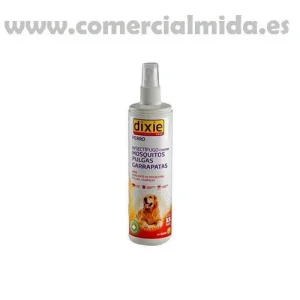 Spray insectífugo DIXIE 175ml repelente de mosquitos, garrapatas y pulgas para perros