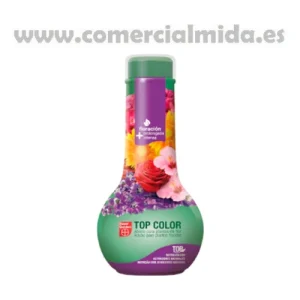 Abono líquido TOP COLOR de BAYER GARDEN, floración intensa para plantas de flor