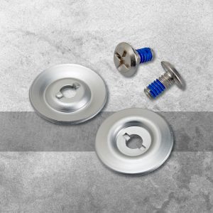 Base y Tornillos para Micas – Plata y Plata