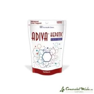 Adiva Hepatic Feline 60 chews (Protector Hígado)