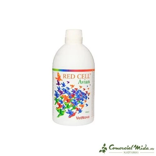 VETNOVA Red Cell Avian Suplemento Alimenticio para Pájaros - Imagen 3
