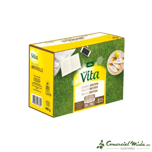 VITA Semillas de Césped Rústico y Denso