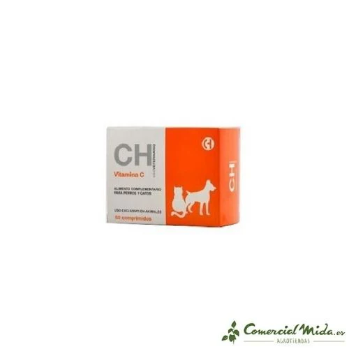 CHEMICAL IBERICA VITAMINA C 60 Comprimidos para Mascotas - Imagen 2