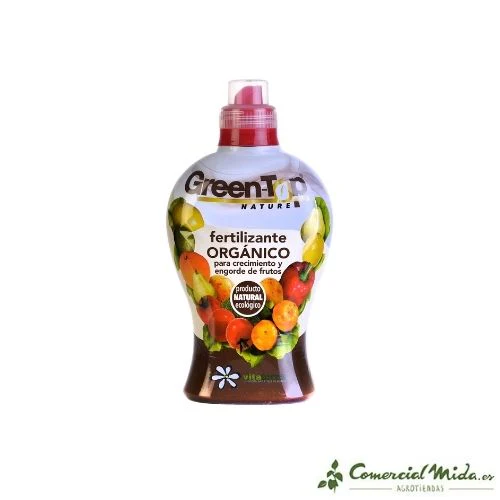 Fertilizante Líquido VITATERRA Greentop Ecológico Premium 750 ml - Imagen 2