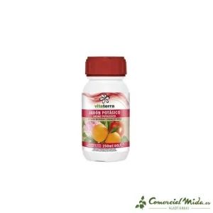 VITATERRA Jabón Potásico Insecticida Ecológico para Melazas 250 cc