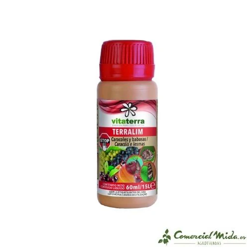 Repelente VITATERRA Terralim Anti caracoles y Babosas 60 ml - Imagen 2
