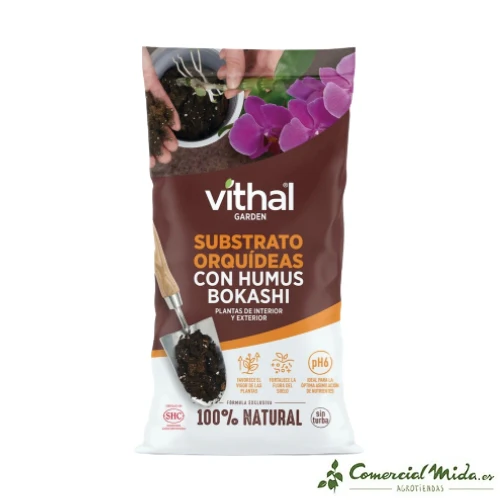 VITHAL GARDEN Sustrato Orquideas - Imagen 2