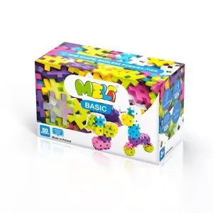 Bloques MELI Basic 50 piezas GIRLS-PASTEL
