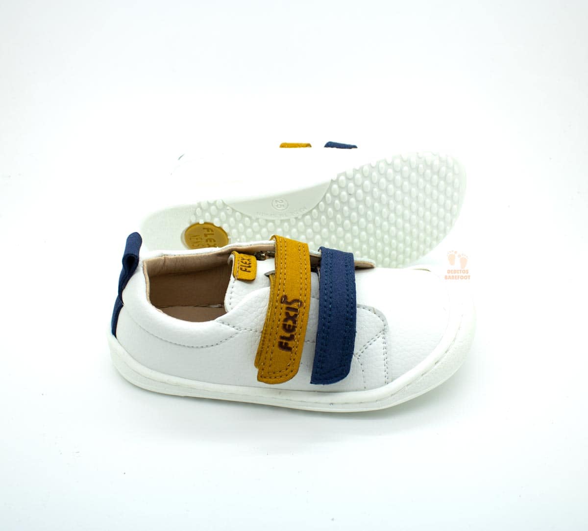 Calzado Respetuoso FlexiNens Micro Navy Mostaza - Imagen 3