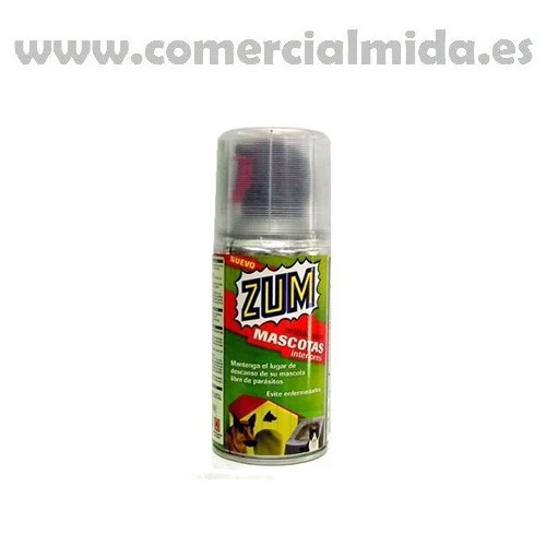Spray ZUM 300ml anti ácaros y parásitos para casetas y/o refugios